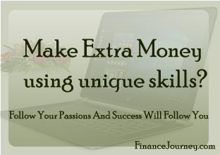 Make extra money using your unique skills