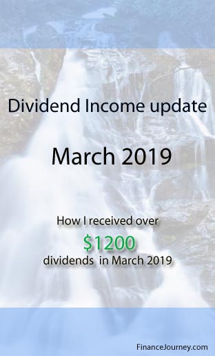 Dividend income report – March 2019